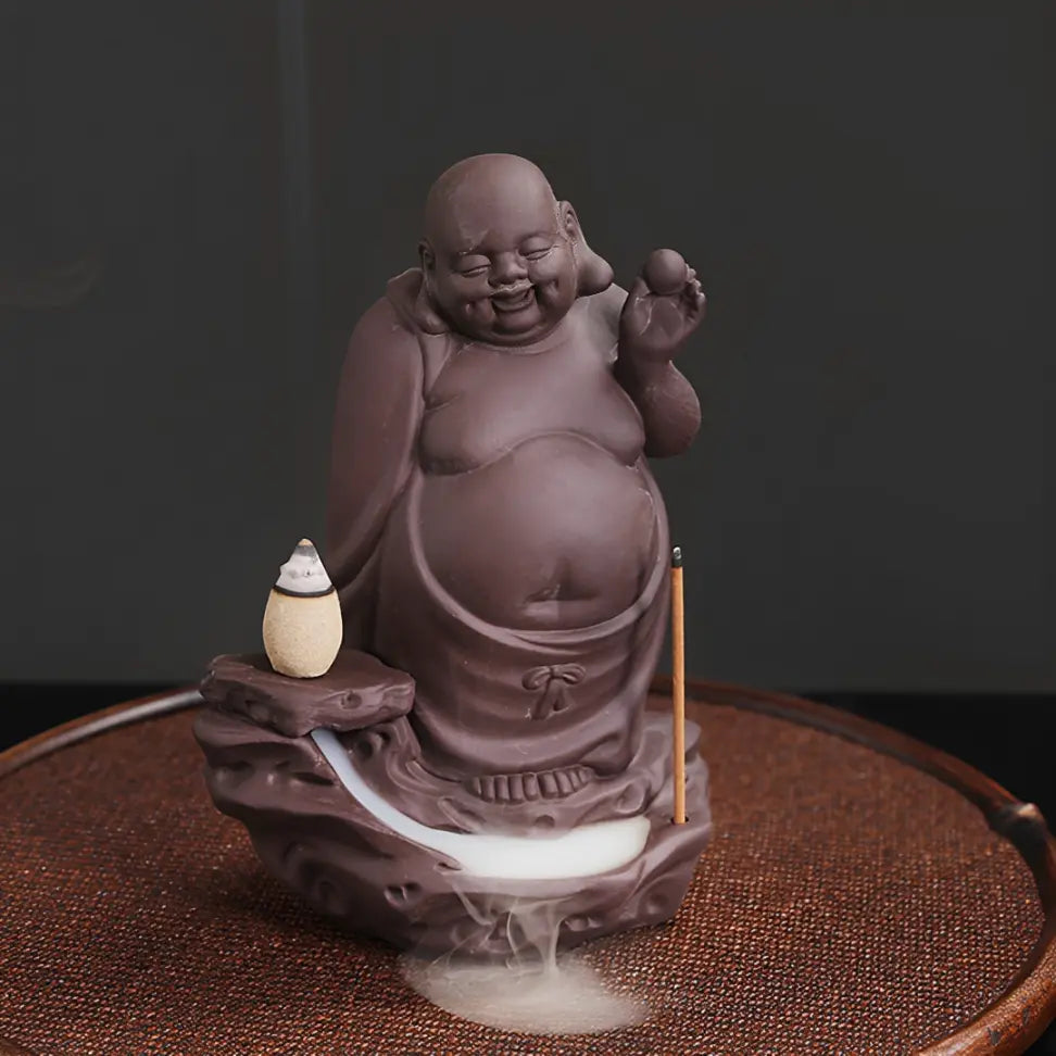  Incensario, incensario cascata, incensario argila, incensario bencao, incensario natural, incensario buda, incensario meditacao, incensario riso