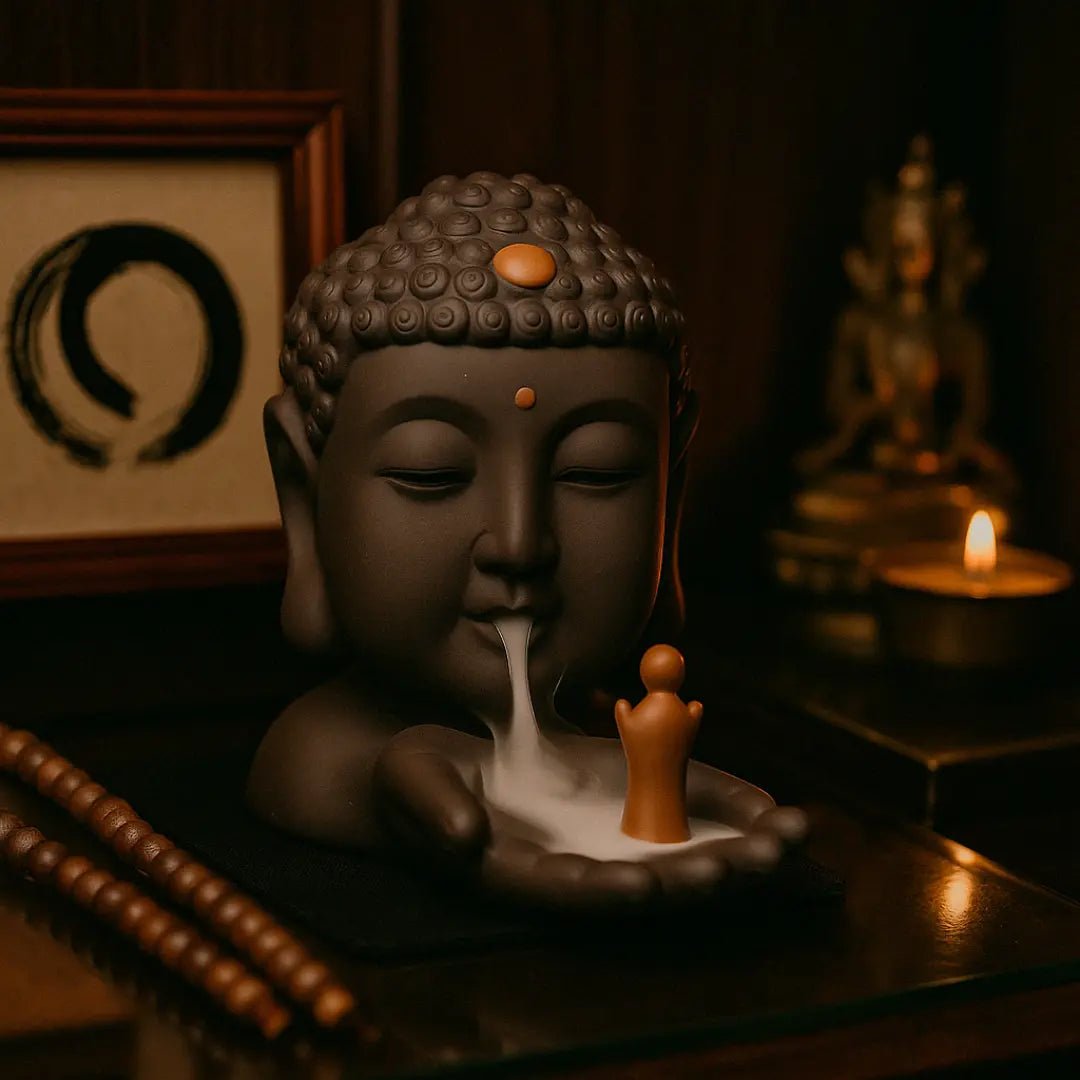 Incensario, incensario cascata, incensario ceramica, incensario bencao, incensario natural, incensario buda, incensario meditação